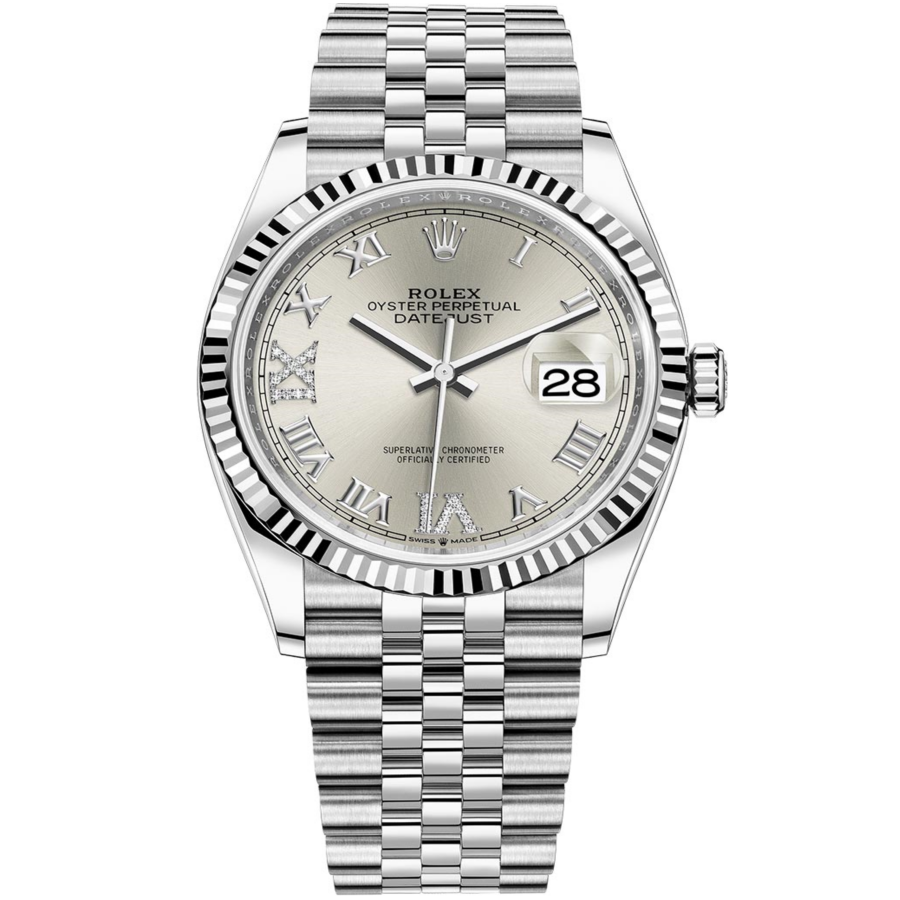 DATEJUST SILVER DIAMOND